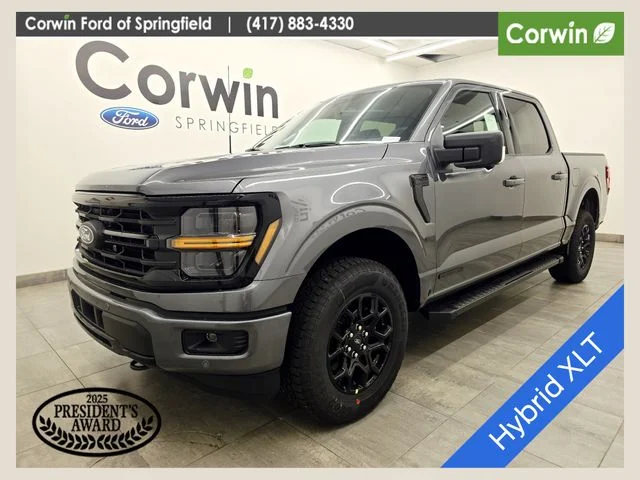 New 2026 Carbonized Gray Metallic Ford XLT image 1