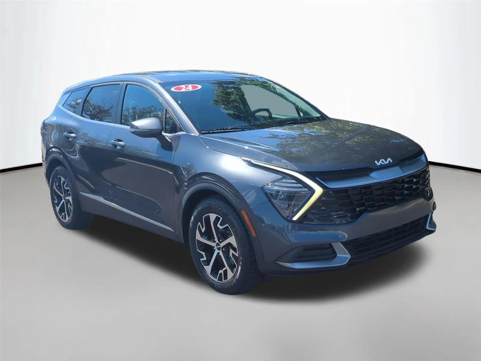 Used 2024 Steel Gray Kia EX image 8