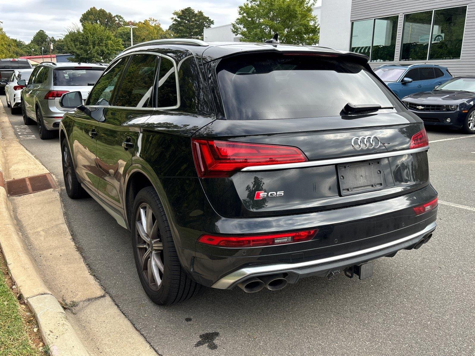 Used 2023 Mythos Black Metallic Audi Premium Plus image 3