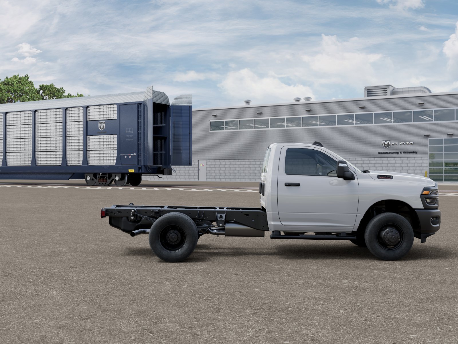 New 2026 Bright White Clear-Coat Exterior Paint RAM TRADESMAN image 12