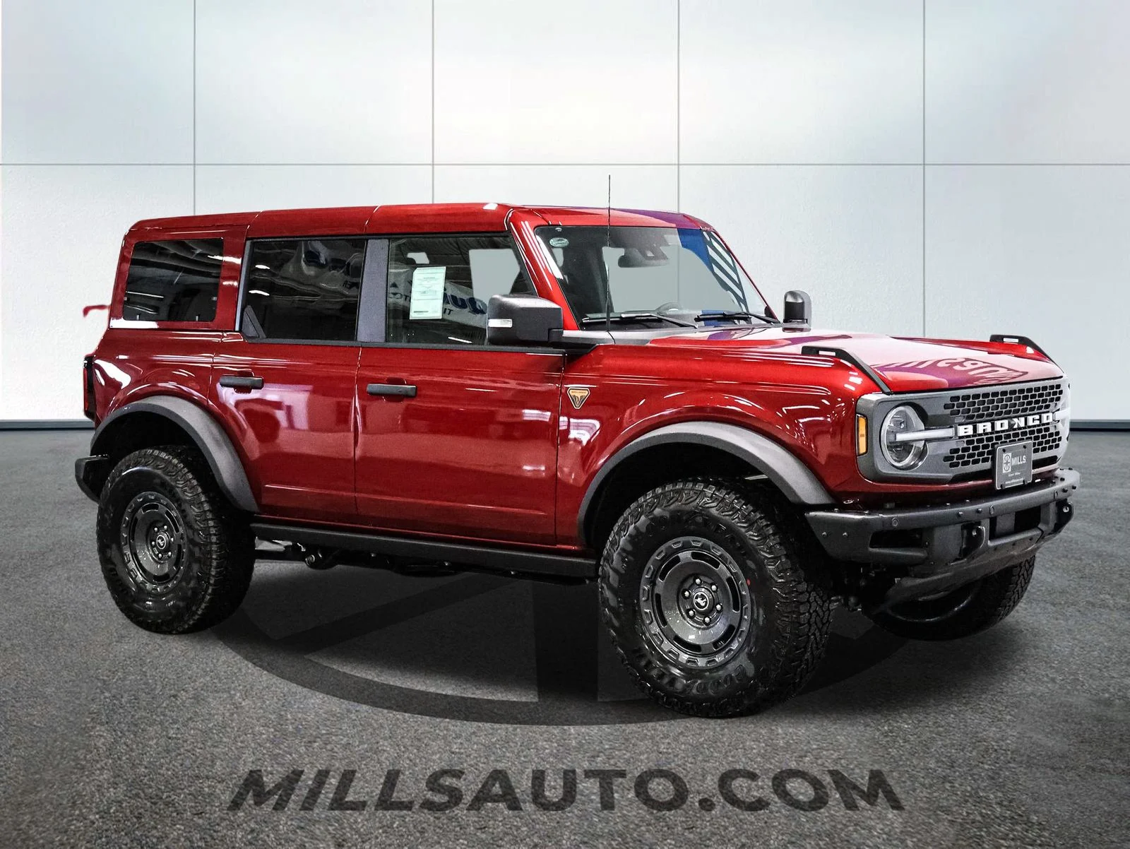 New 2025 Ruby Red Metallic Tinted Clearcoat Ford Badlands® image 10