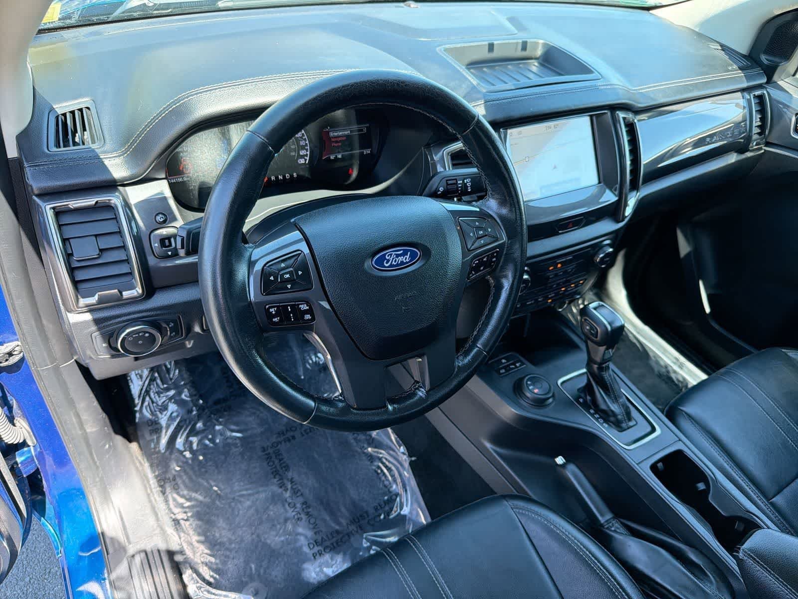 Used 2020 Lightning Blue Metallic Ford LARIAT image 10