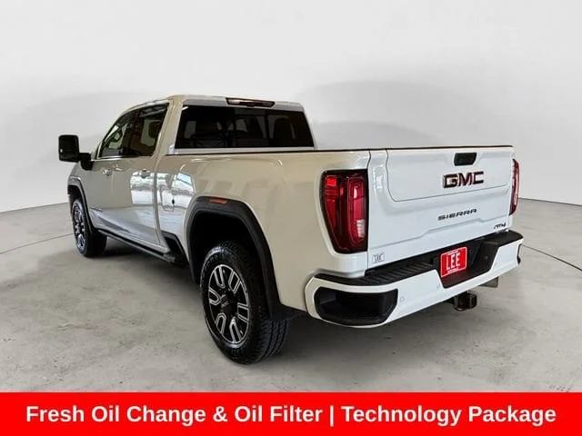 Used 2021 Summit White GMC AT4 image 3