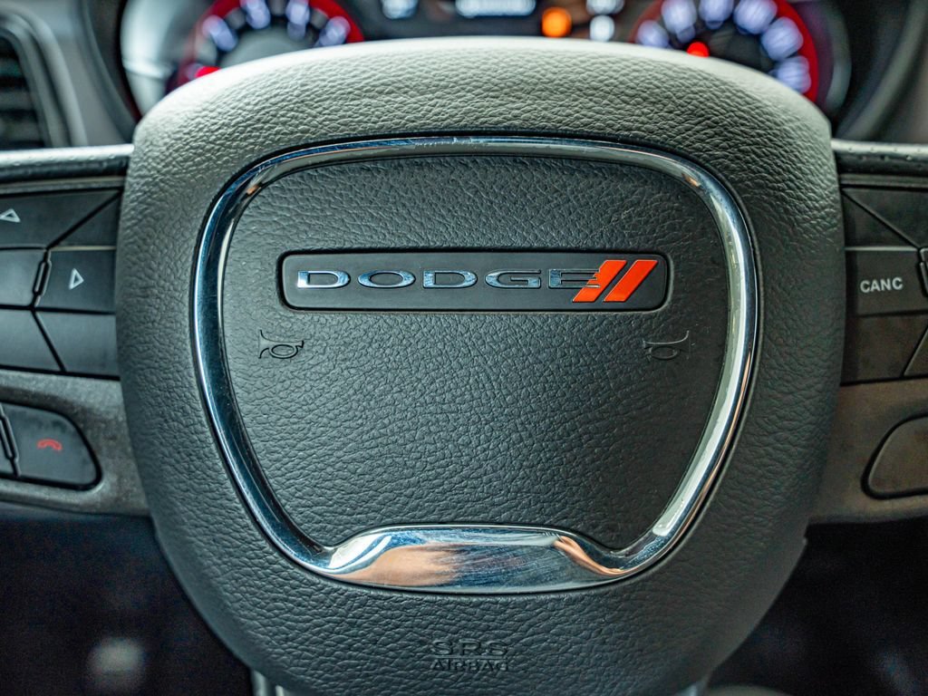 Used 2021 Pitch Black Clearcoat Dodge SXT image 21