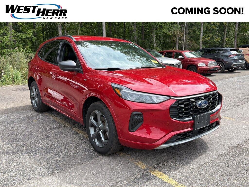 Used 2023 Rapid Red Metallic Tinted Clearcoat Ford ST-Line image 1