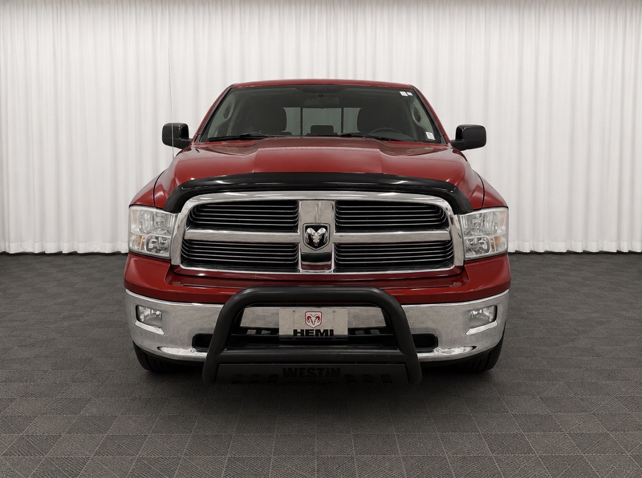 Used 2012 Deep Cherry Red Crystal Pearl Ram Big Horn image 9