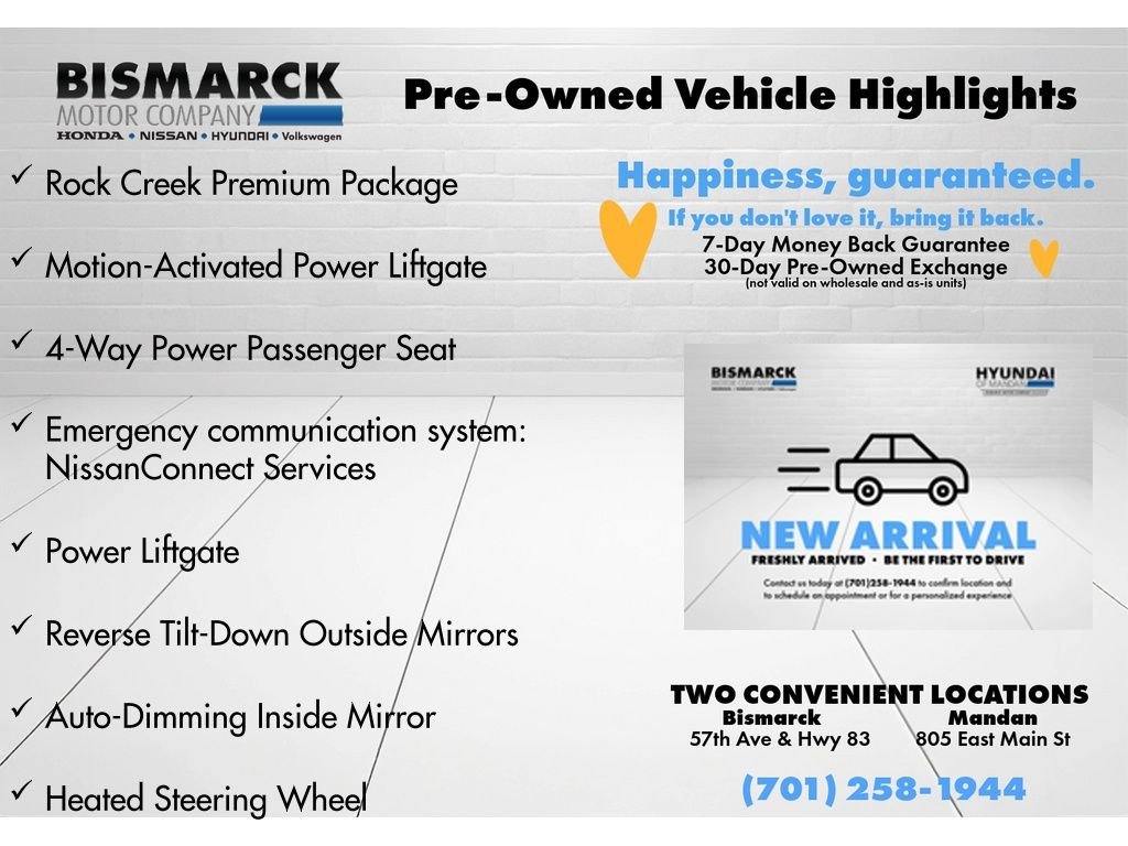 Certified Used 2026 White Nissan Rock Creek image 2