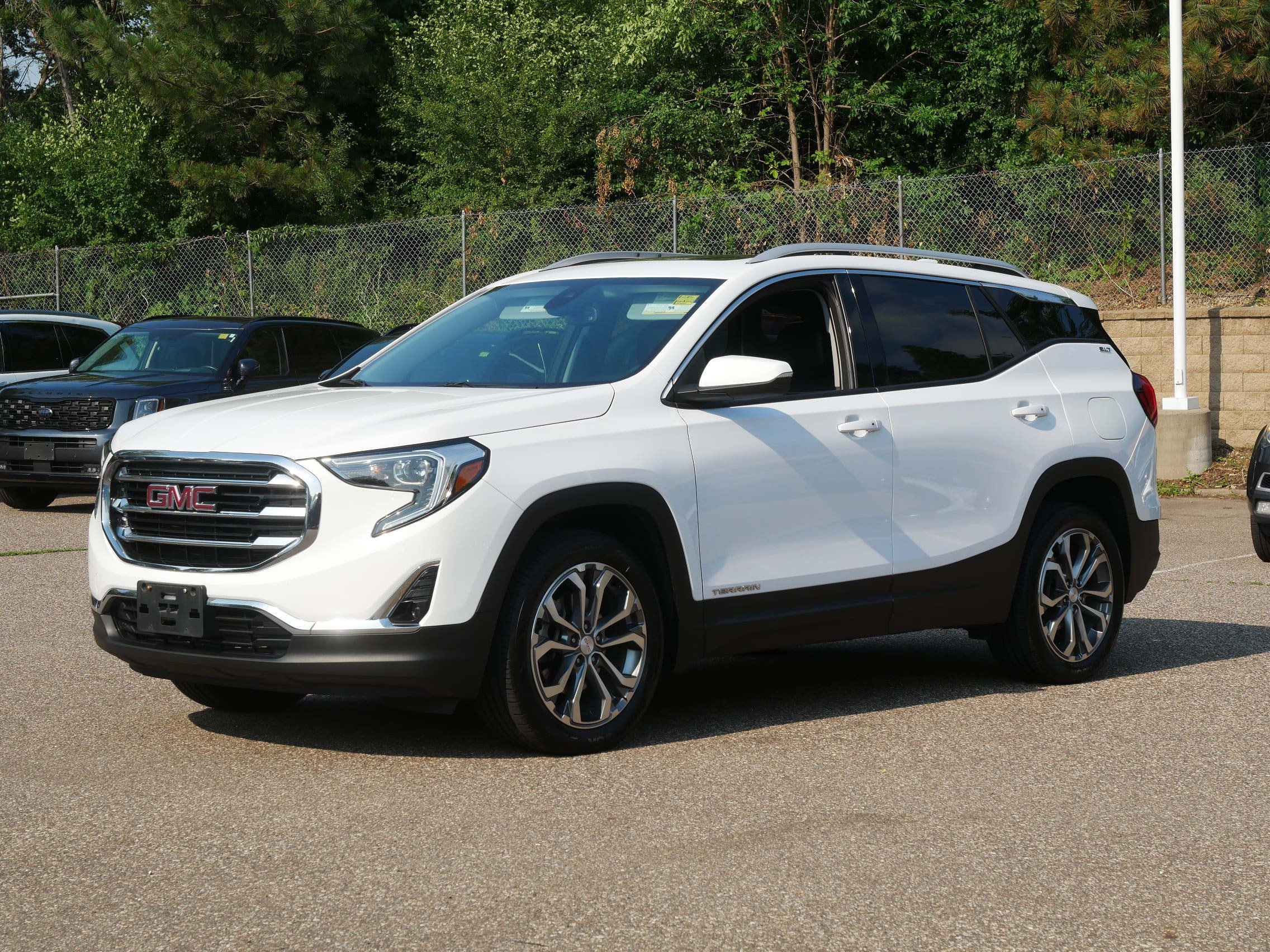 Used 2018 Summit White GMC SLT image 3