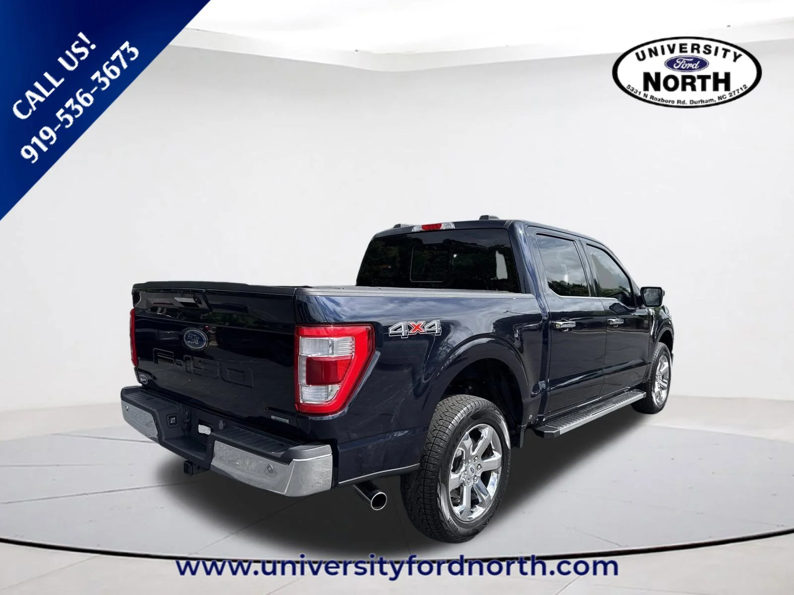 Used 2023 Antimatter Blue Metallic Ford LARIAT image 7