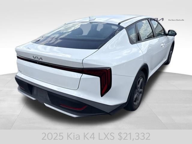 Certified Used 2025 Snow White Pearl Kia LXS image 8
