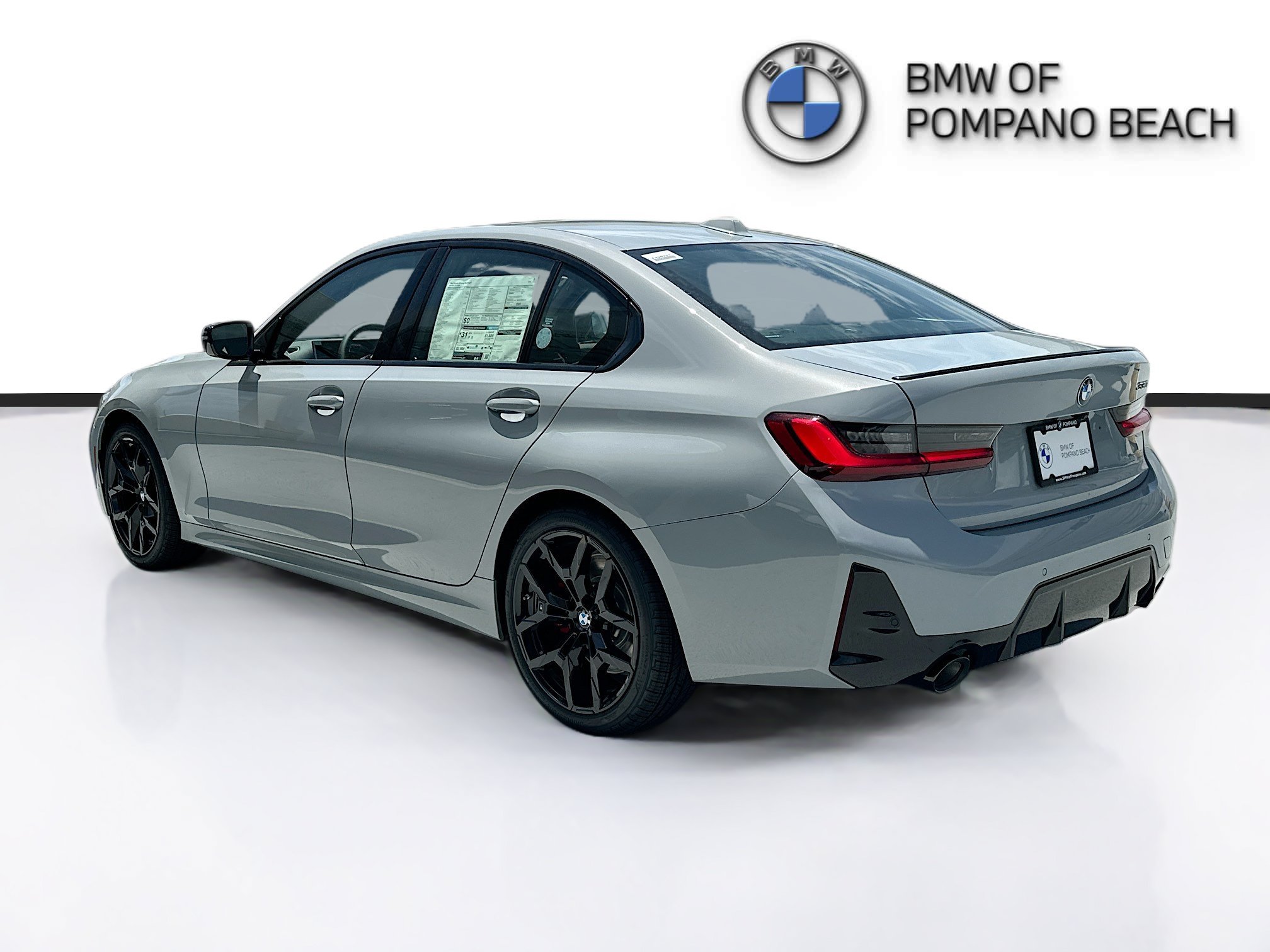 New 2026 Brooklyn Grey Metallic BMW 330i image 4