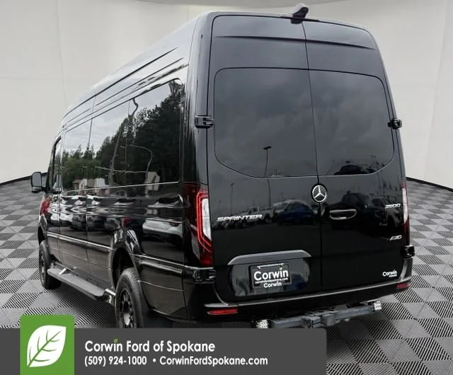 Used 2025 Obsidian Black Metallic Mercedes-Benz Cargo 170 WB image 15