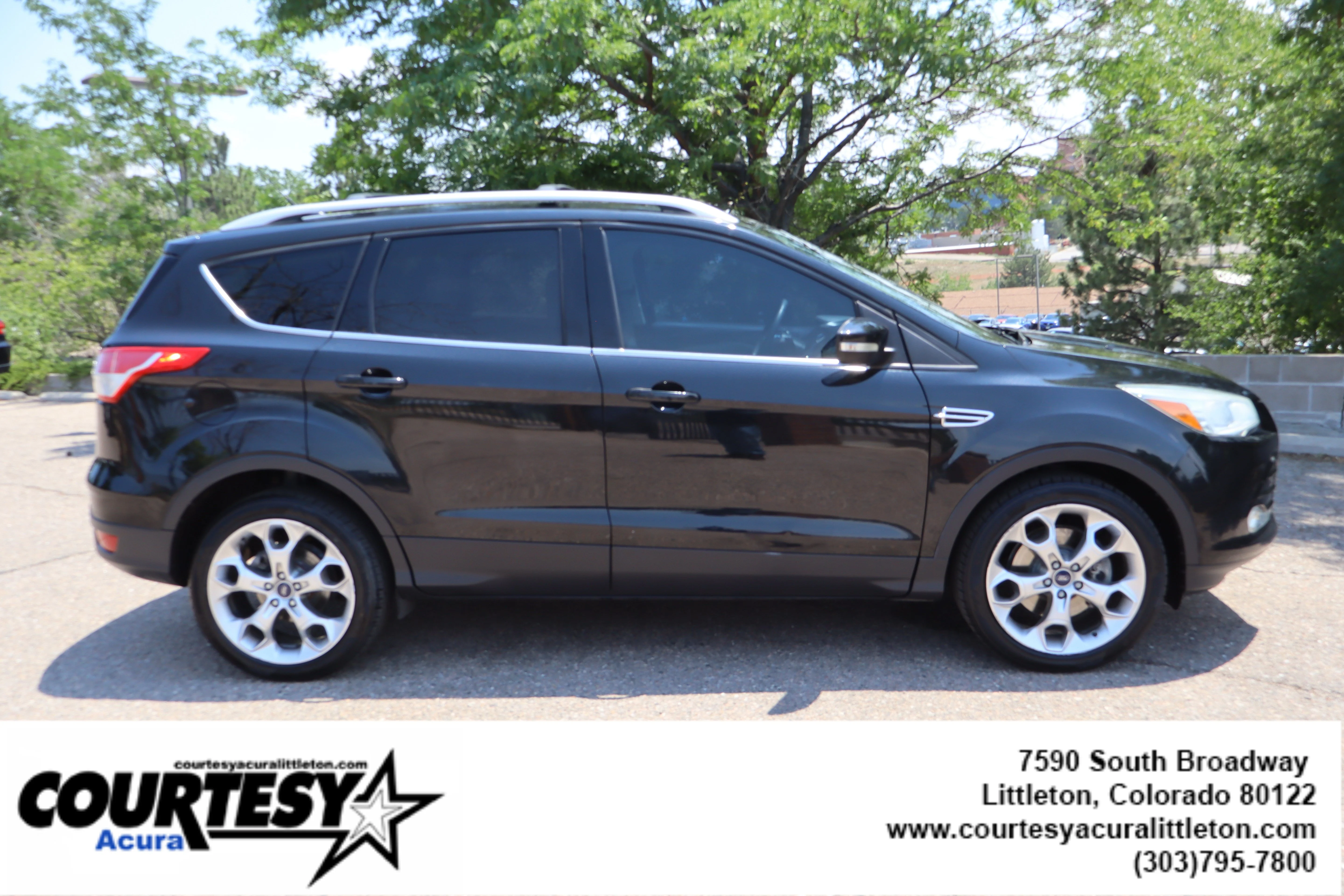 Used 2014 Black Ford Titanium image 7