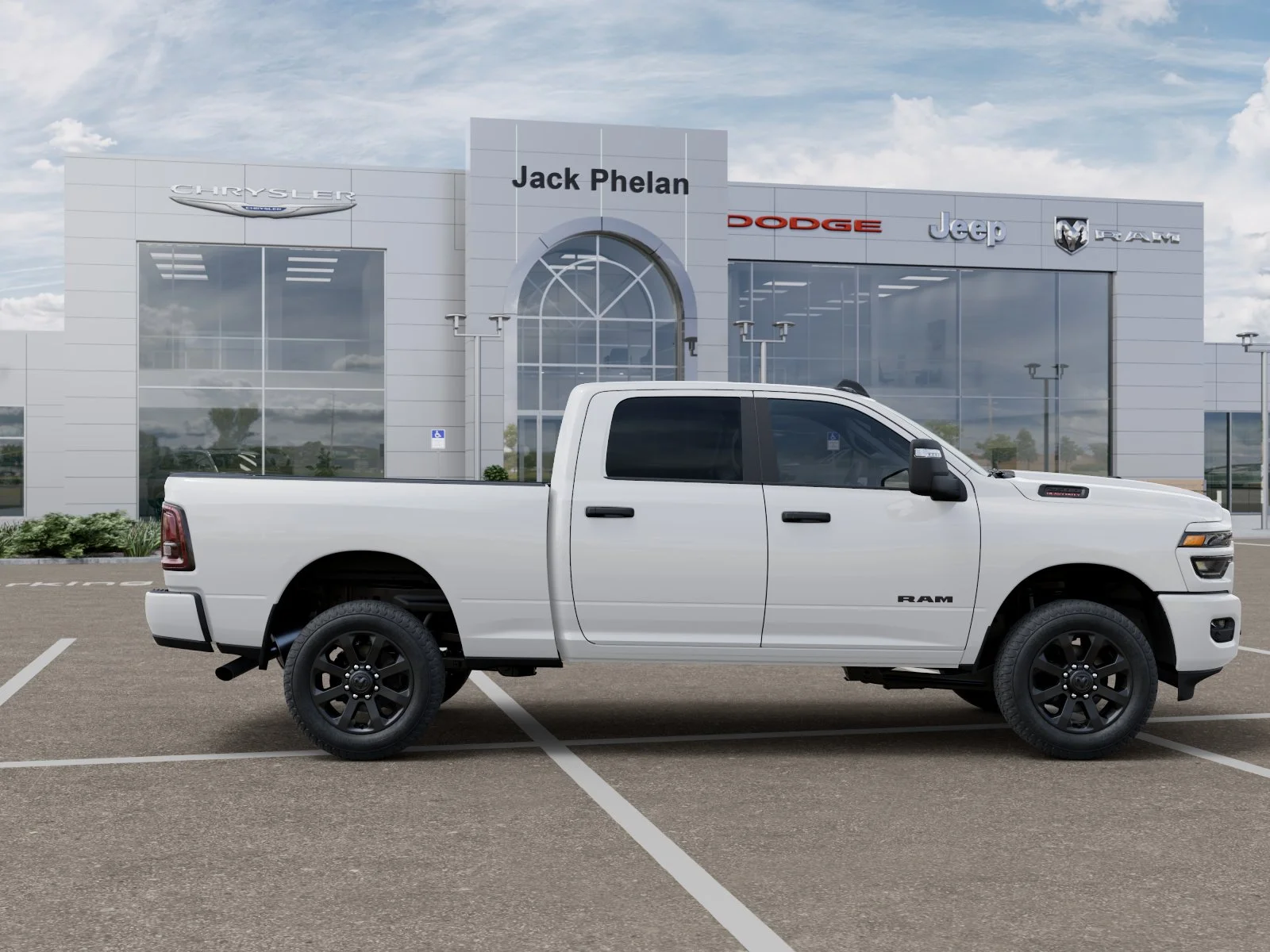 New 2026 Bright White Clearcoat RAM Big Horn image 21