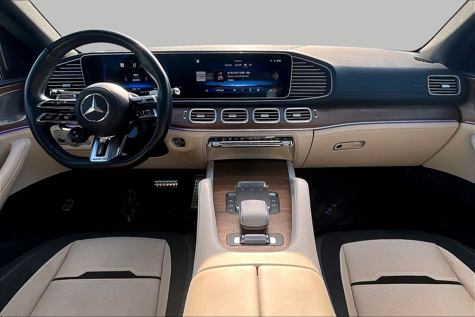 Used 2024 MANUFAKTUR Cardinal Red Metallic Mercedes-Benz AMG® GLE 53 image 16