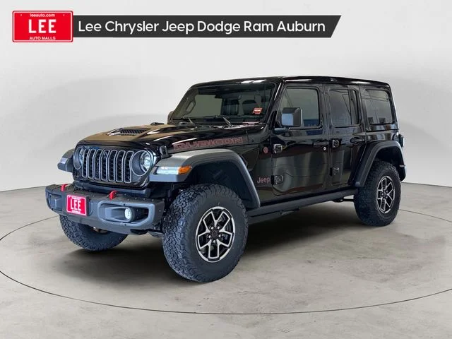 New 2026 Black Jeep Rubicon image 1