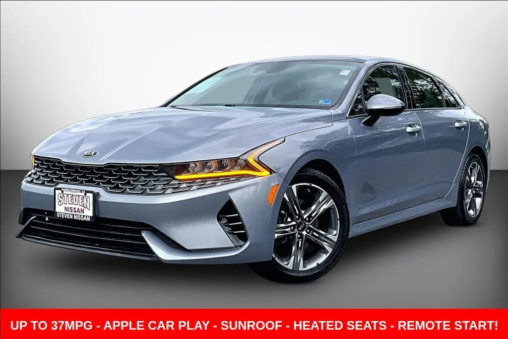 Used 2021 Silver Kia EX image 3