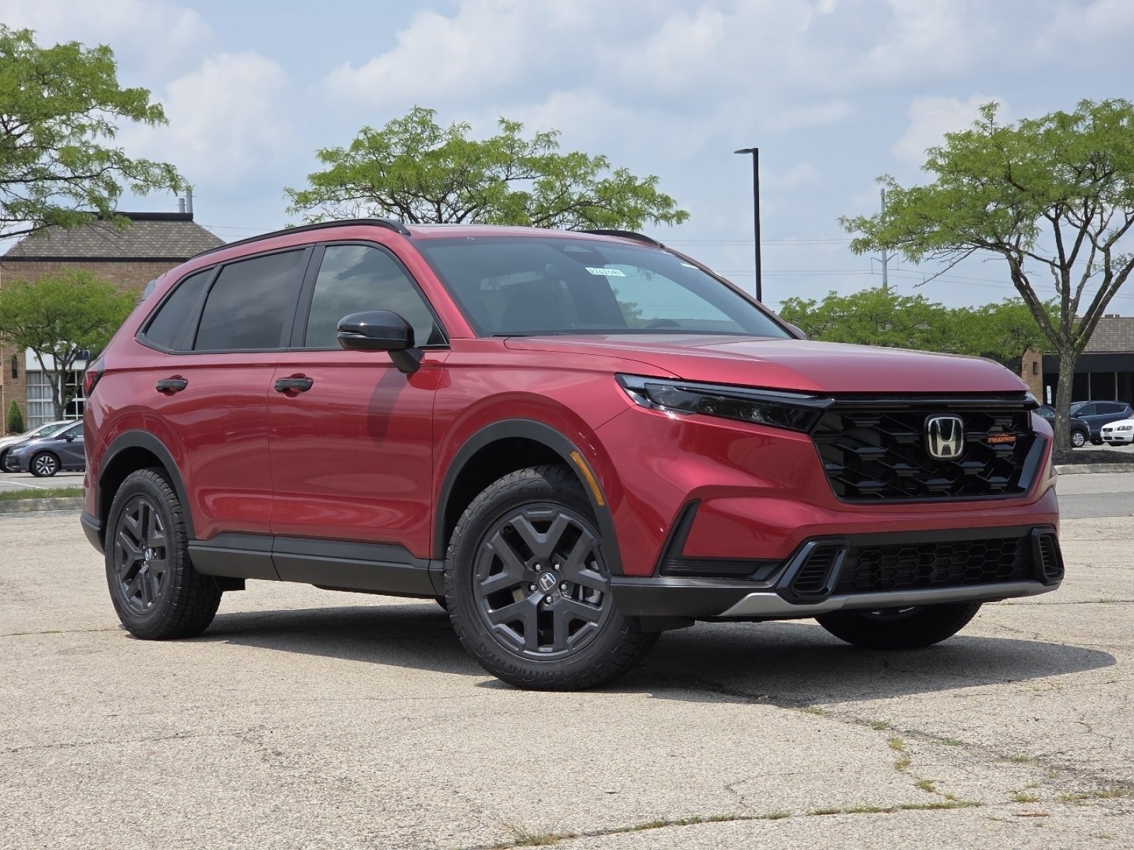 New 2026 Radiant Red Metallic Honda TrailSport image 2