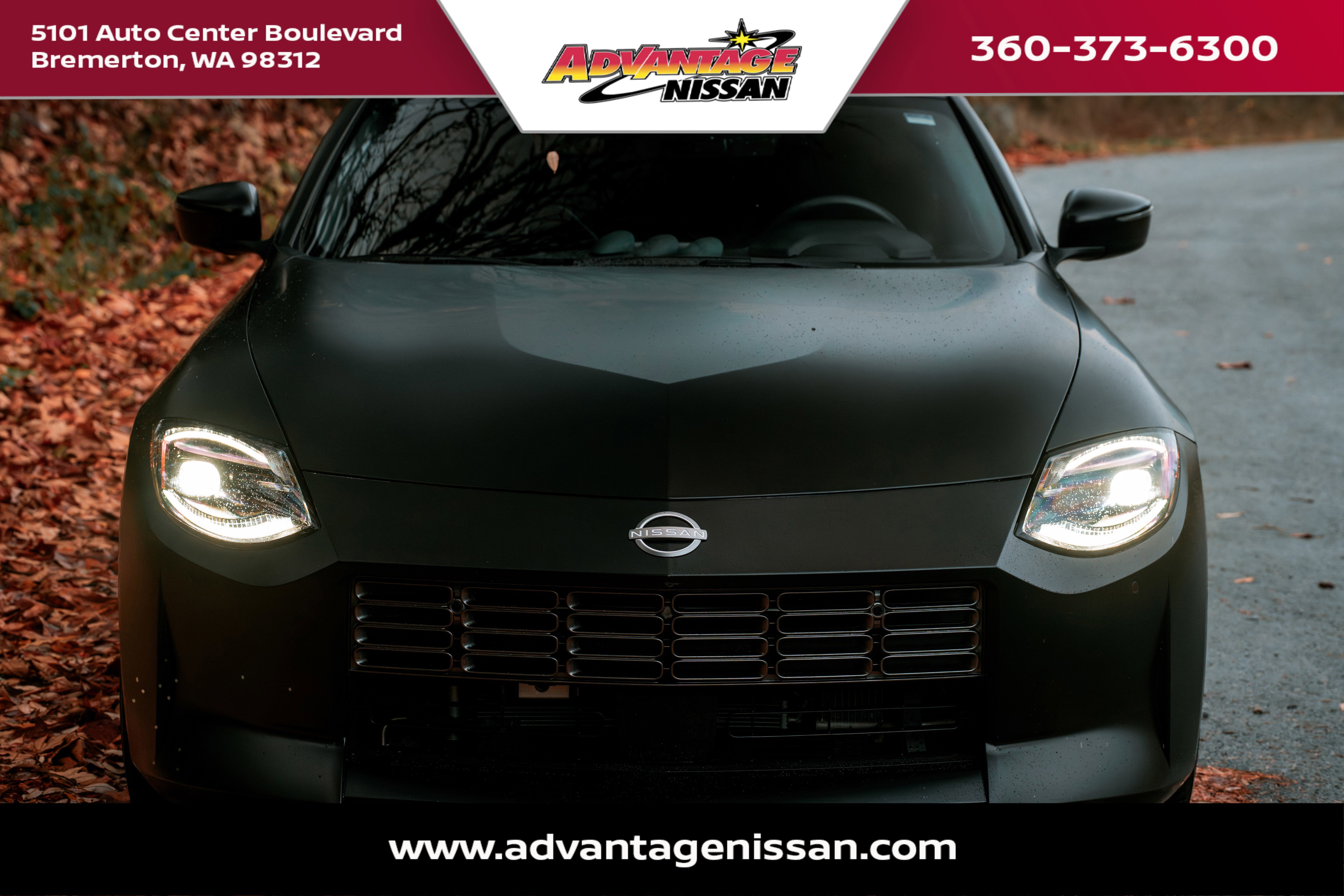 Used 2024 Black Diamond Pearl Nissan Performance image 2