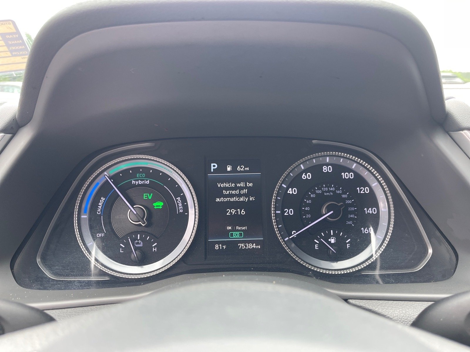 Used 2023 Nocturne Black Hyundai SEL image 4