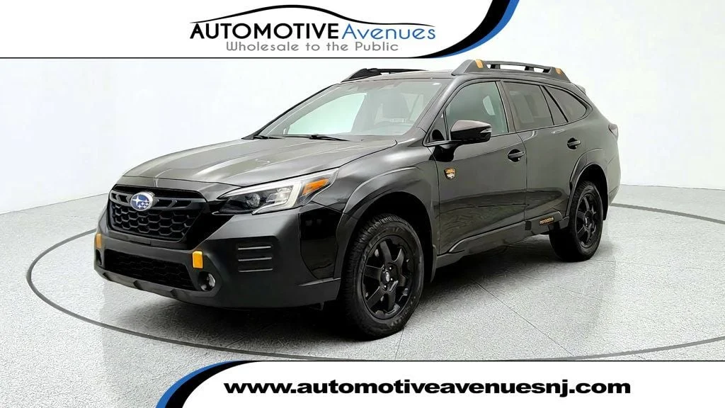 Used 2023 Crystal Black Silica Subaru Wilderness CVT w/ Power Moonroof, 11.6