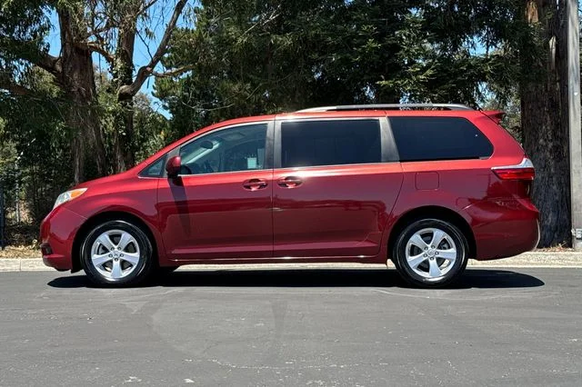 Certified Used 2017 Red Toyota LE image 8