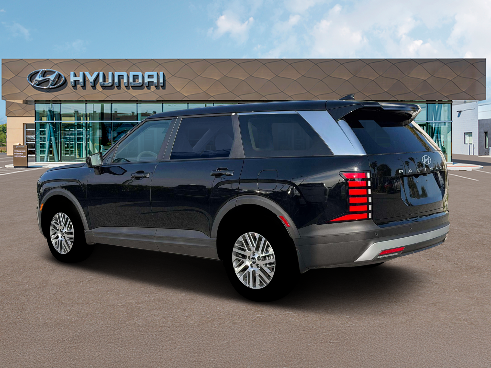 New 2026 Black Hyundai SE AWD image 4