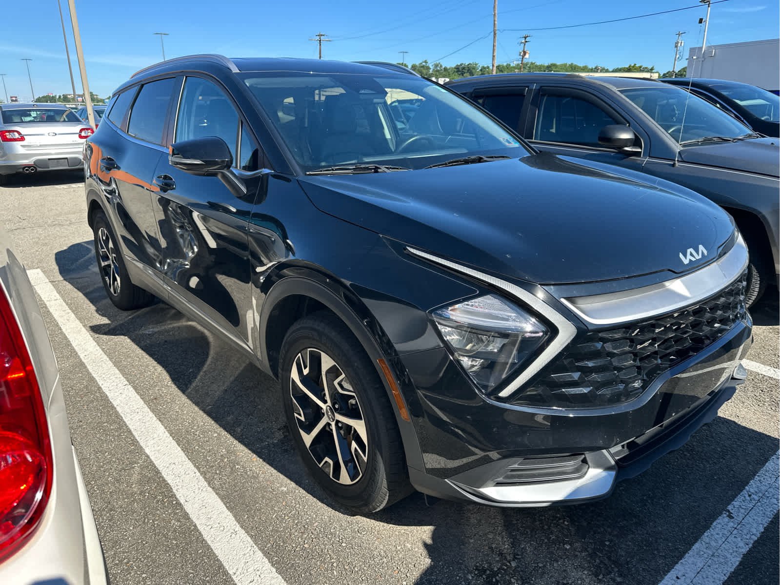 Certified Used 2023 BLACK Kia EX image 2