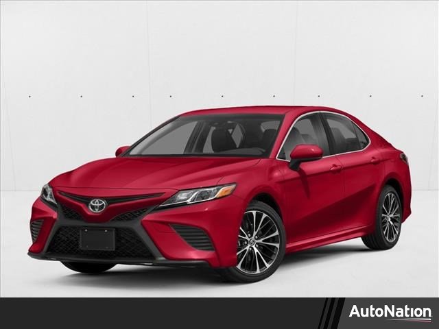 Used 2020 Supersonic Red Toyota SE image 1