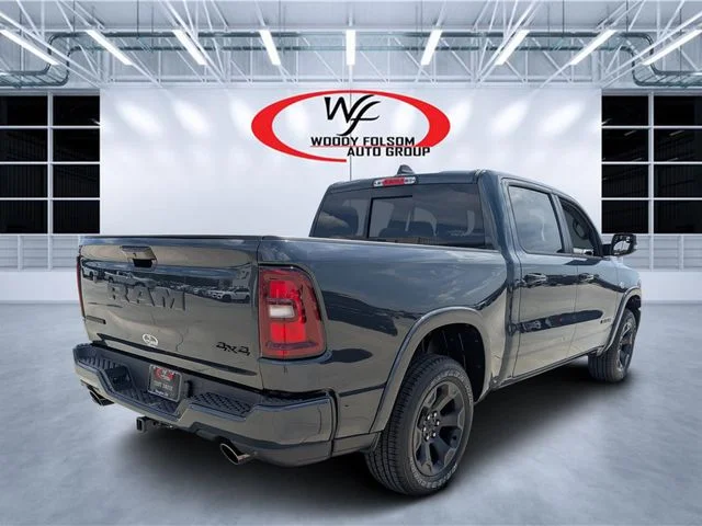 New 2026 Forged Blue Metallic Exterior Paint RAM Big Horn/Lone Star image 3