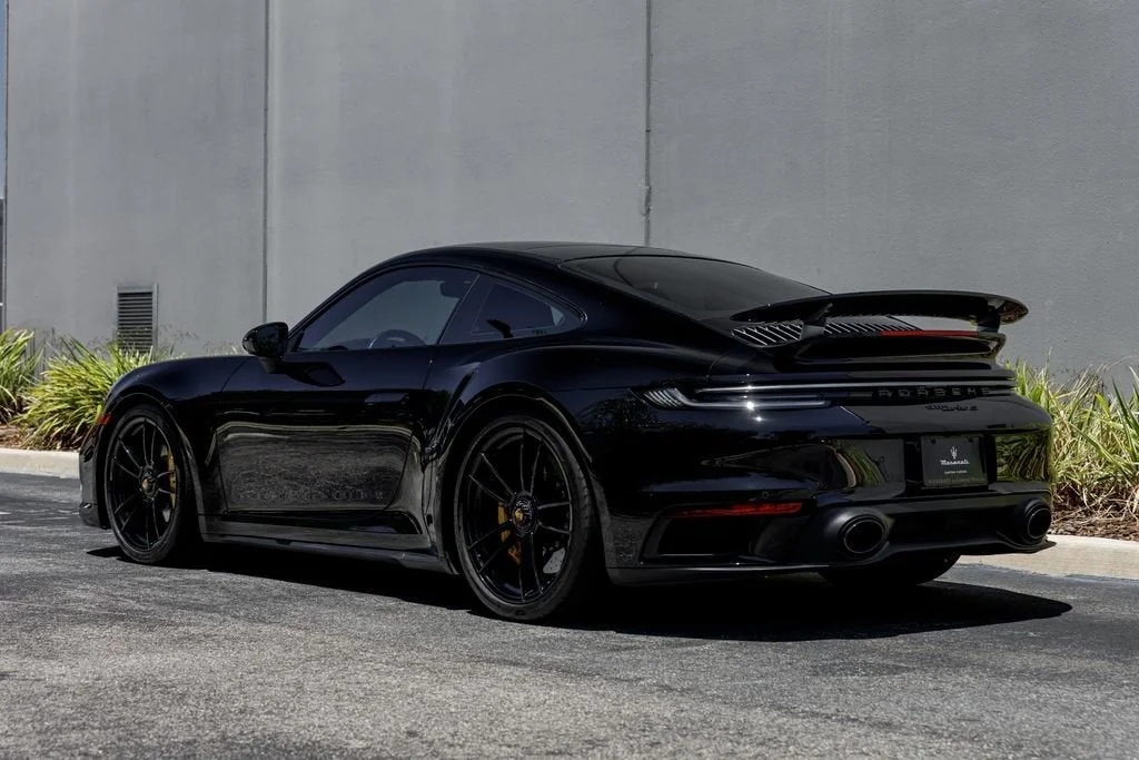 Used 2022 Black Porsche Turbo S image 38