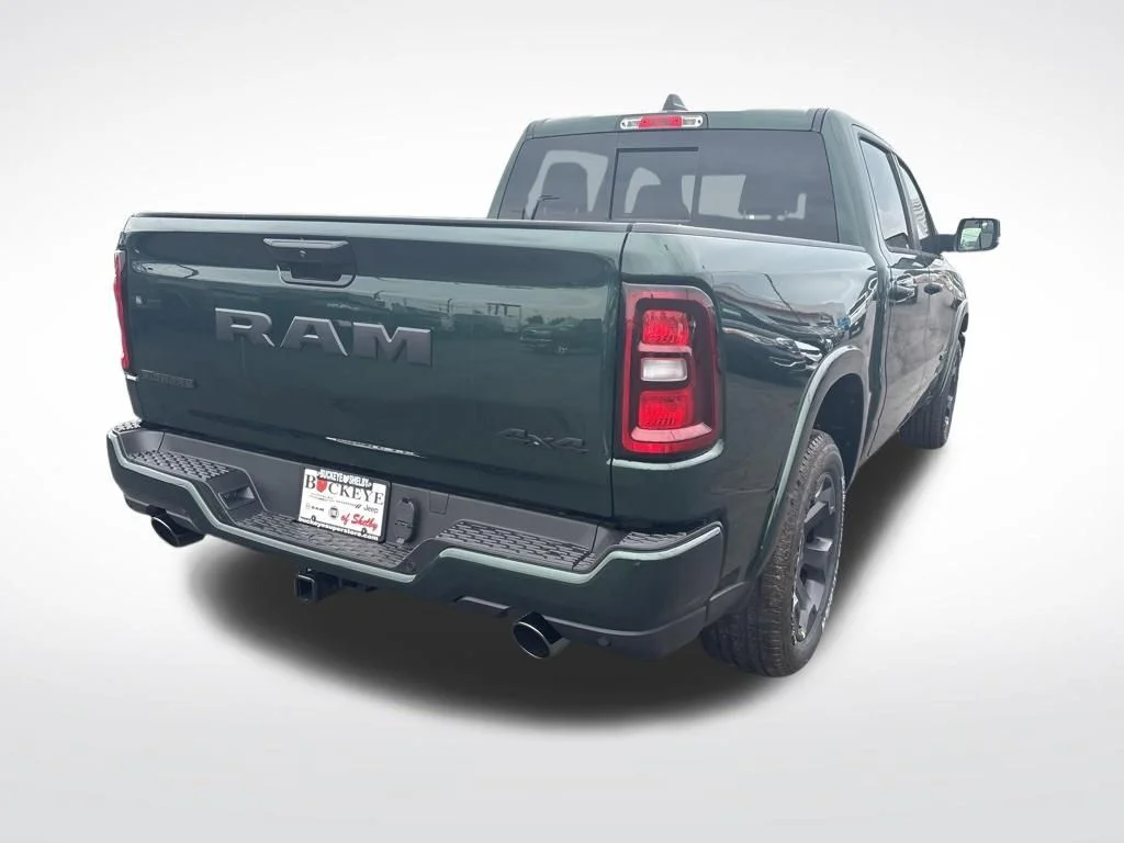 New 2026 Serrano-Green Metallic Exterior Paint RAM BIG HORN image 3