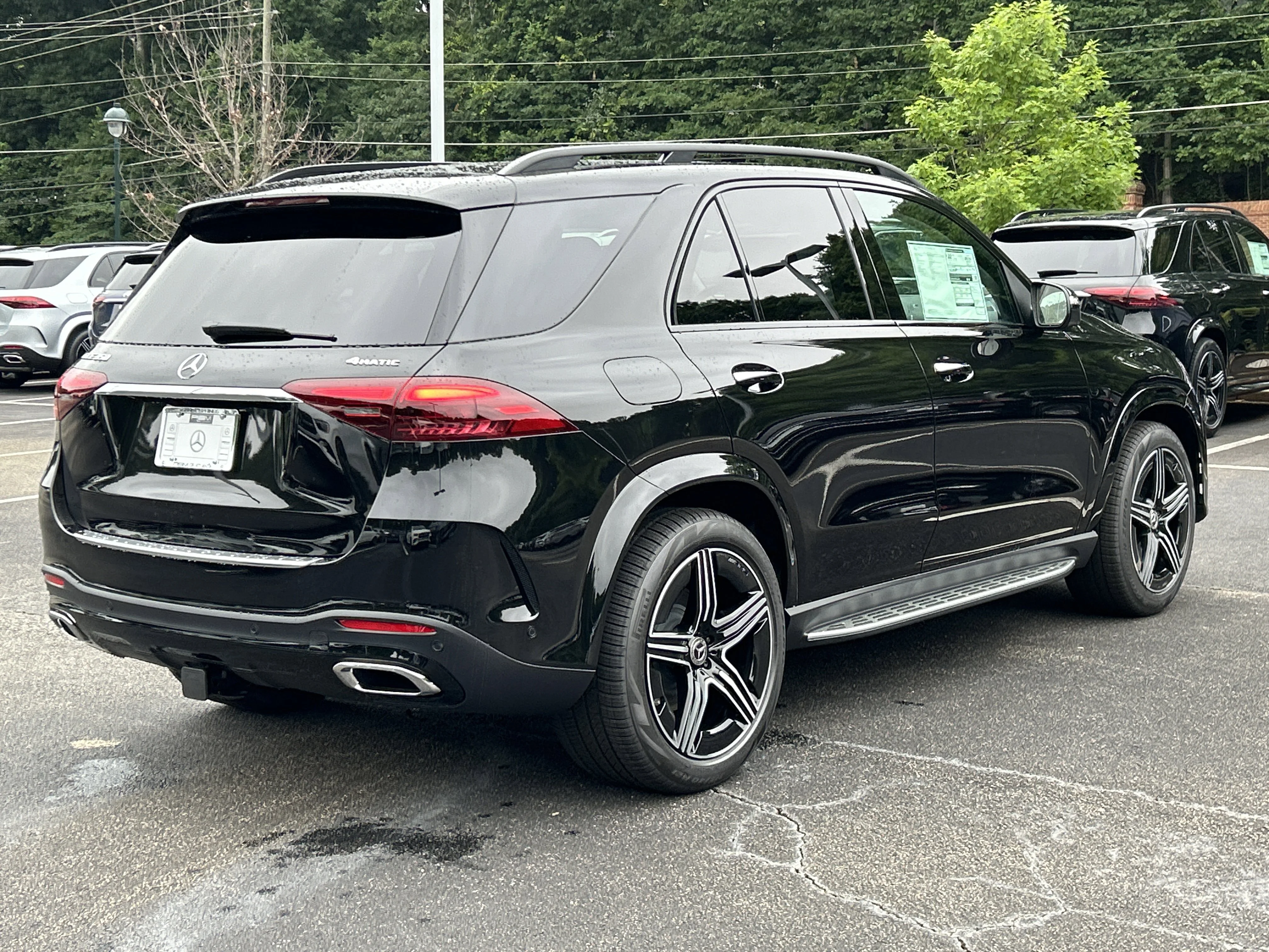 New 2026 Obsidian Black Metallic Mercedes-Benz GLE 350 4MATIC® SUV image 6