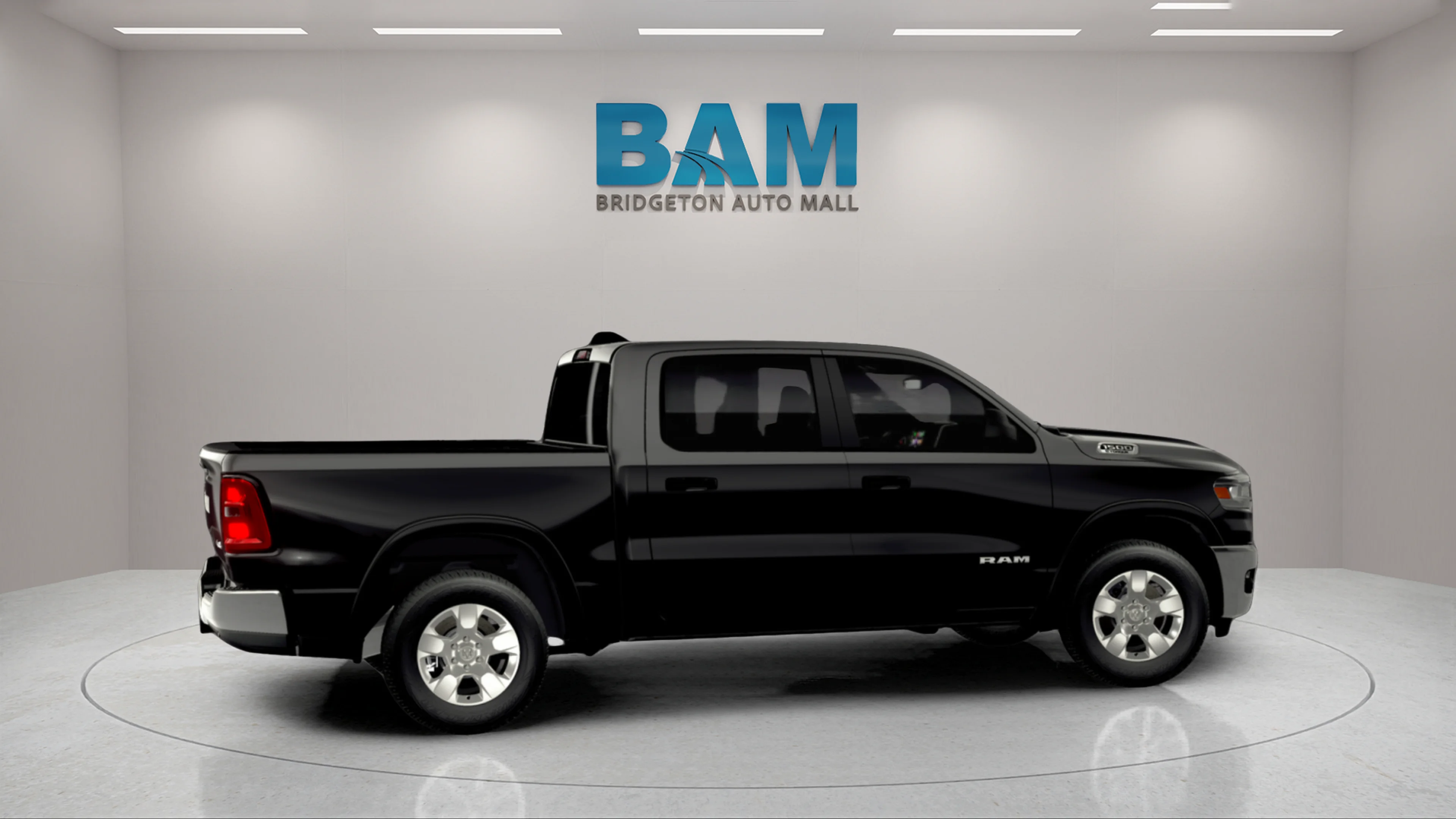 New 2026 Diamond Black Crystal Pearlcoat Ram Big Horn image 3