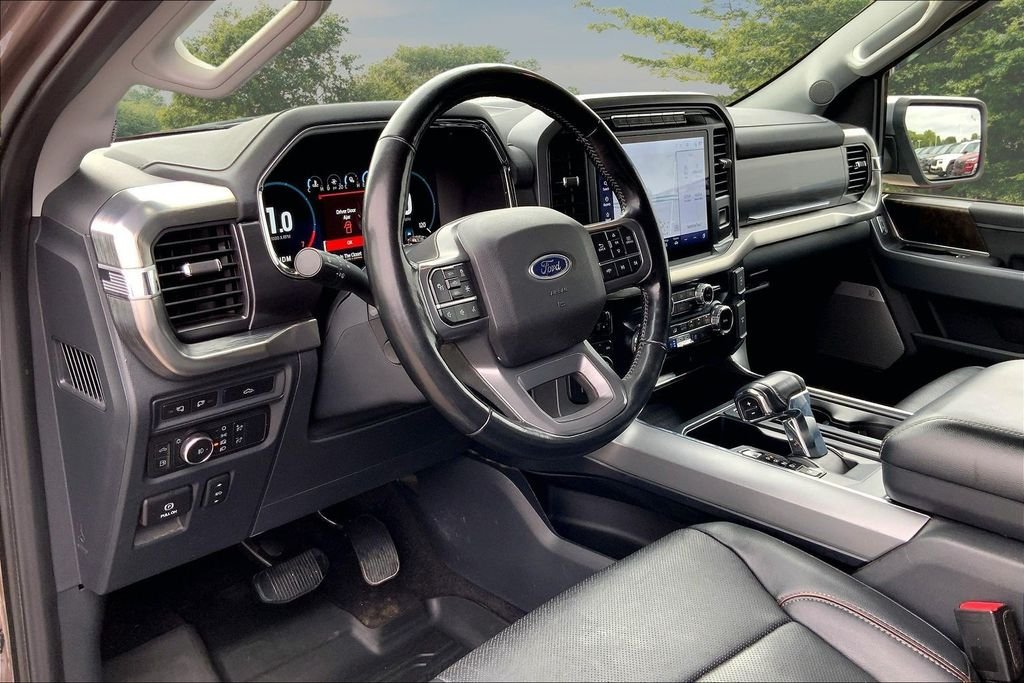 Used 2022 Gray Ford Lariat image 18