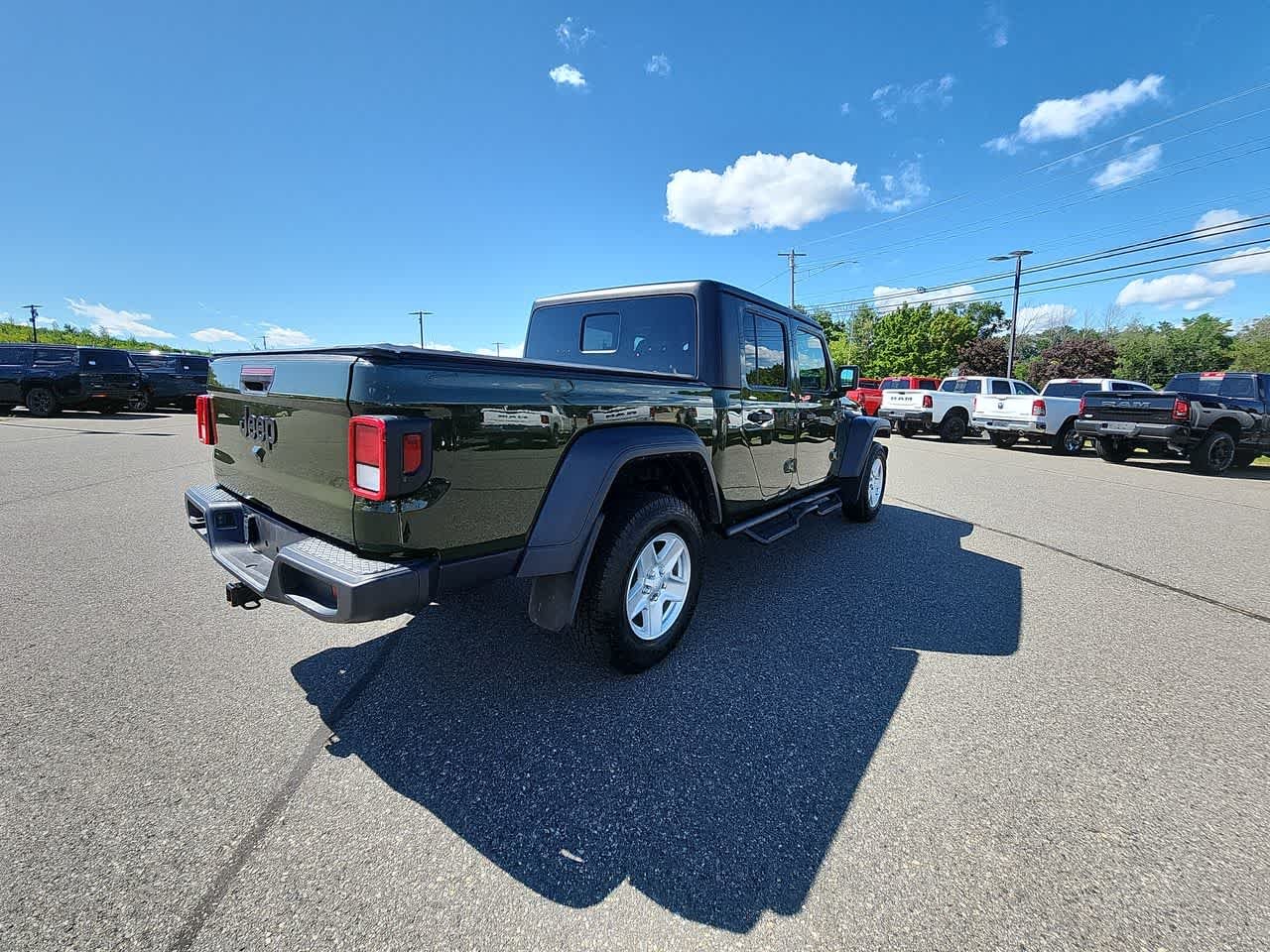 Used 2023 Sarge Green Clearcoat Jeep Sport S image 9