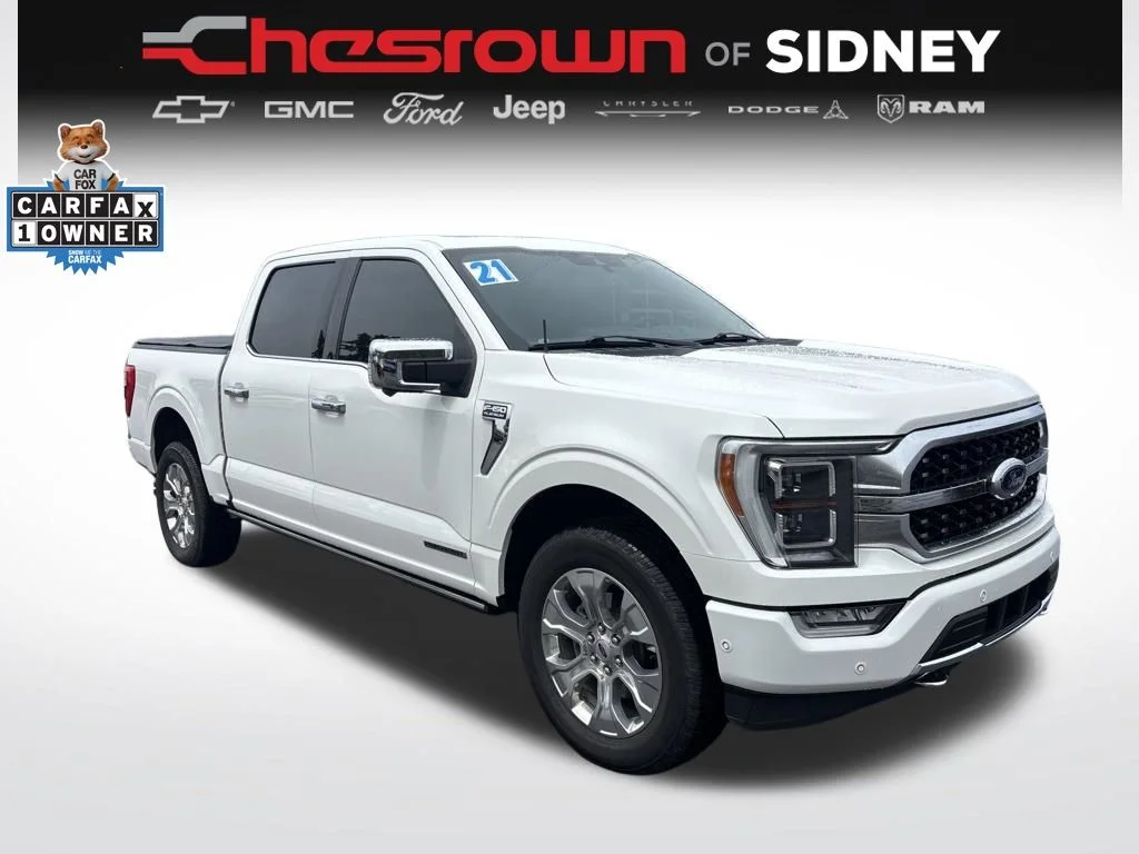 Used 2021 White Ford Platinum image 7