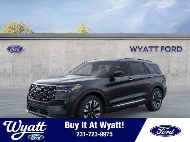 New 2026 Agate Black Metallic Ford Platinum™ image 1