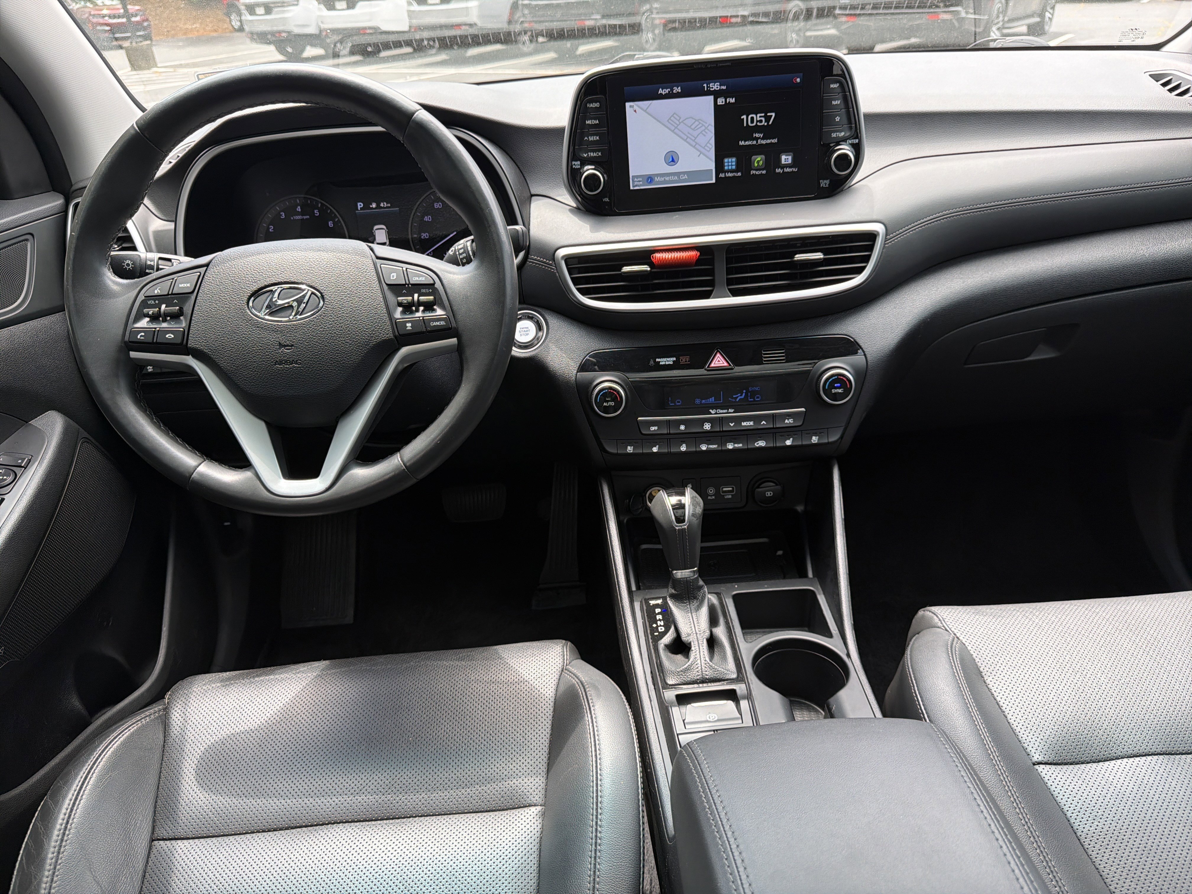 Used 2021 Stellar Silver Hyundai Ultimate image 28