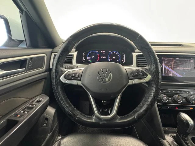 Used 2021 Pure White Volkswagen 3.6L V6 SEL R-Line image 22