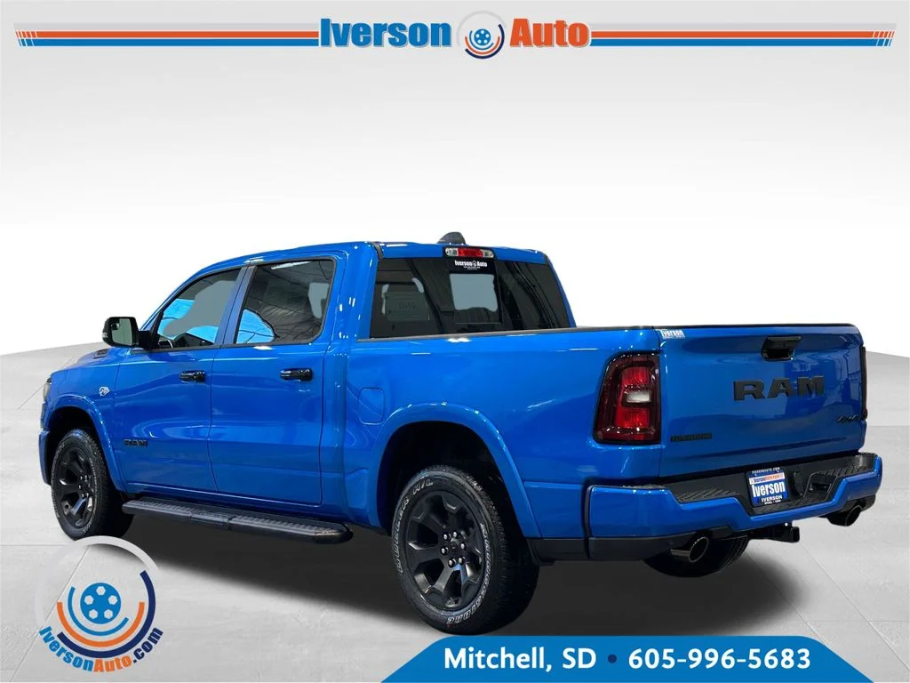New 2026 Hydro Blue Pearl-Coat Exterior Paint RAM Big Horn/Lone Star image 5