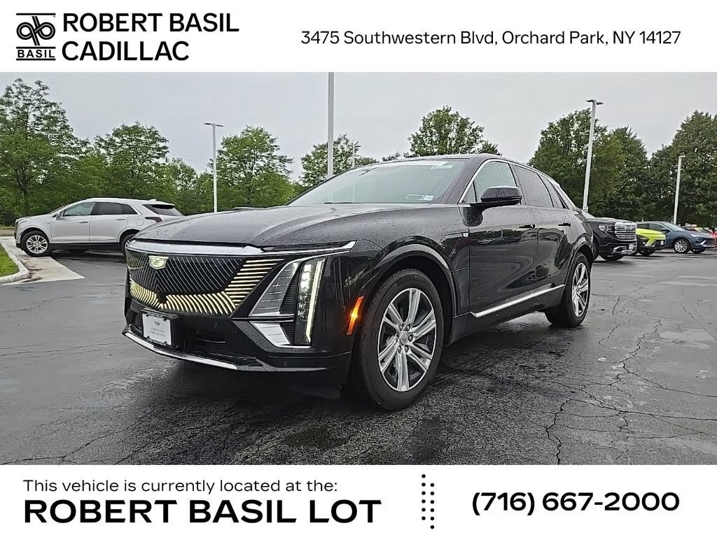 Used 2024 Stellar Black Metallic Cadillac Tech image 1