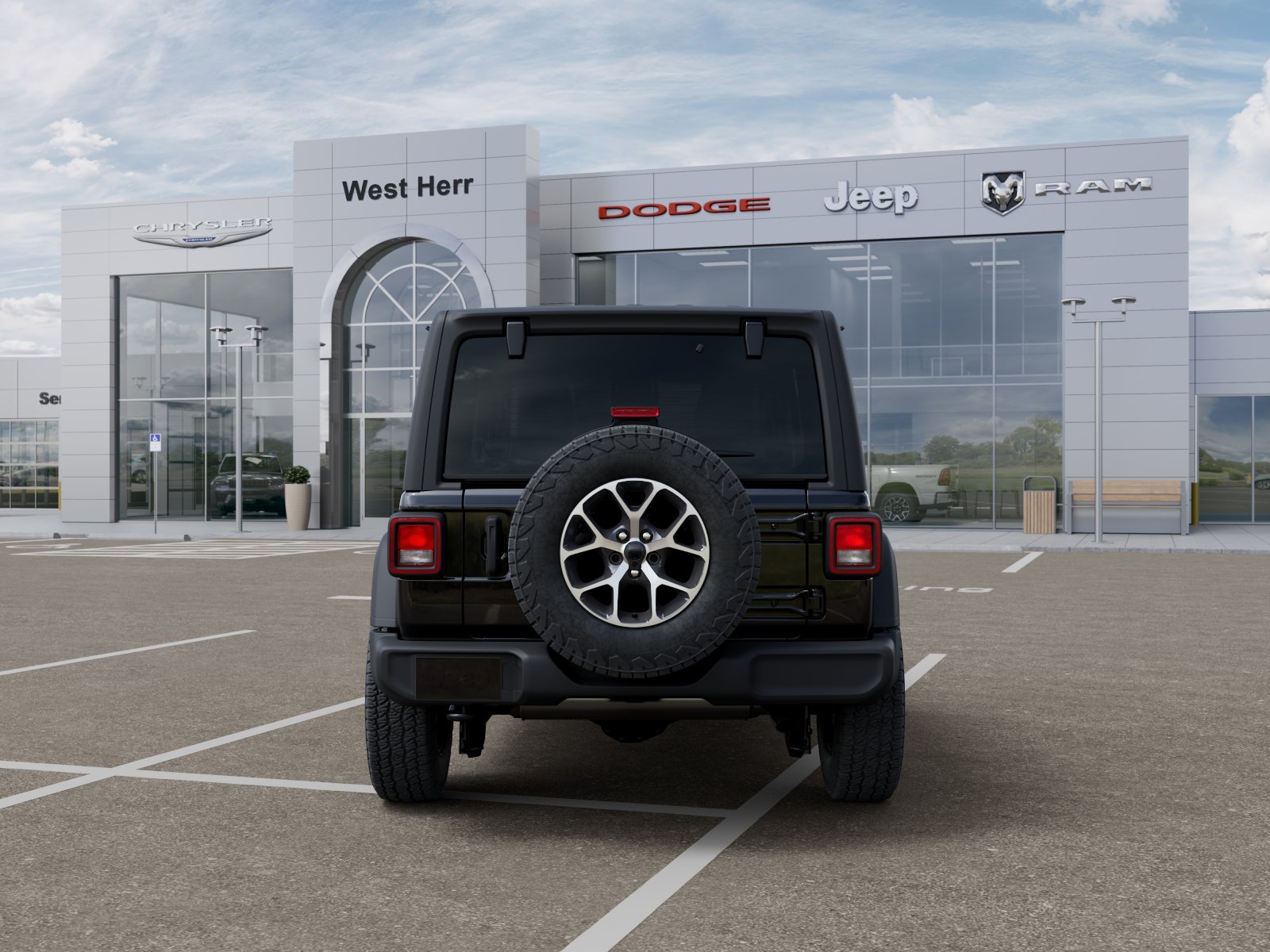 New 2026 Black Clear-Coat Exterior Paint Jeep Sport S image 19