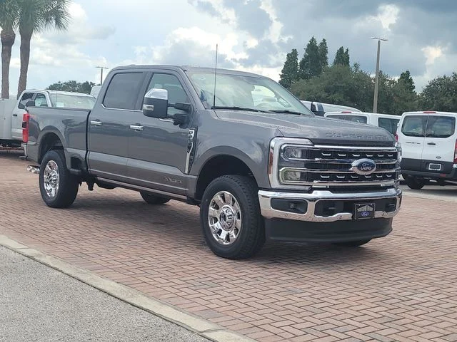 New 2026 Gray Metallic Ford Lariat image 3