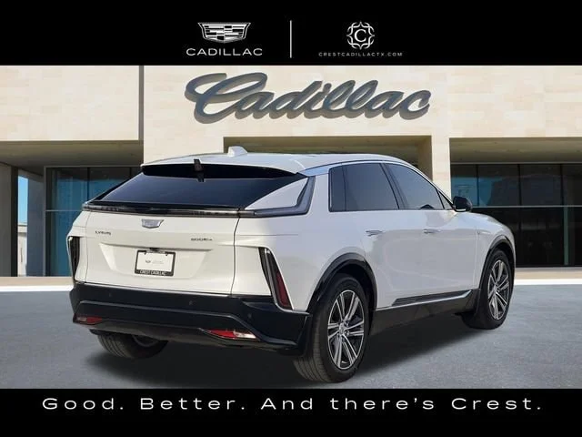 Used 2024 Crystal White Tricoat CADILLAC Luxury 2 image 2