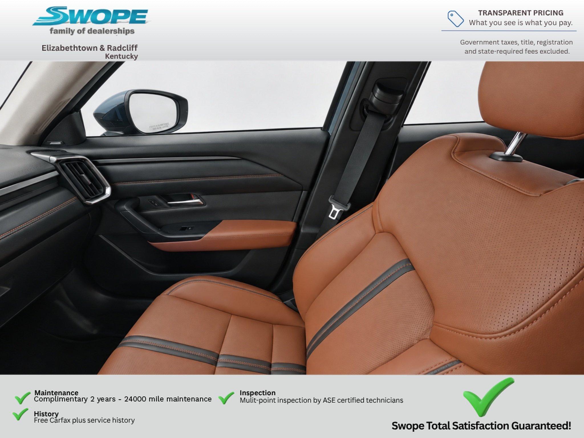 Used 2024 Wind Chill Pearl Mazda 2.5 Turbo Premium Plus Package image 14