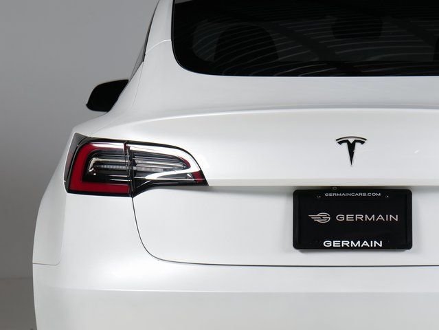 Used 2023 Pearl White Multi-Coat Tesla Base image 28