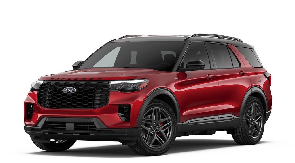 New 2026 Rapid Red Metallic Tinted Clearcoat Ford ST-Line image 1