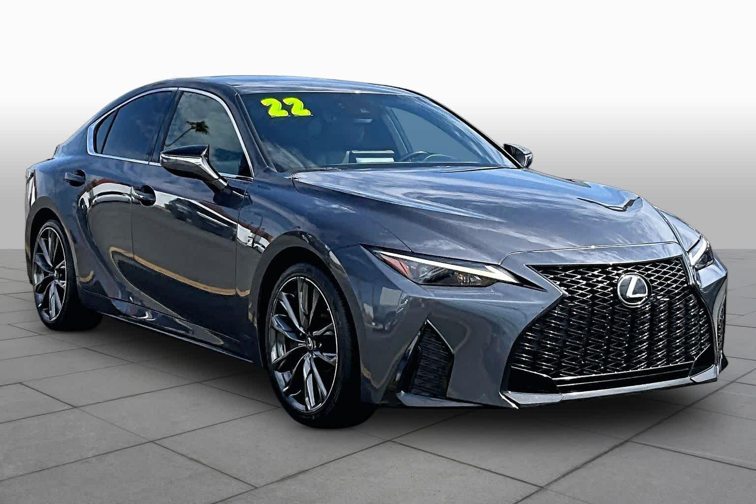 Certified Used 2022 CLOUDBURST GRAY Lexus F SPORT image 3