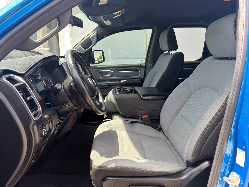 Used 2022 Hydro Blue Pearlcoat Ram Big Horn image 8